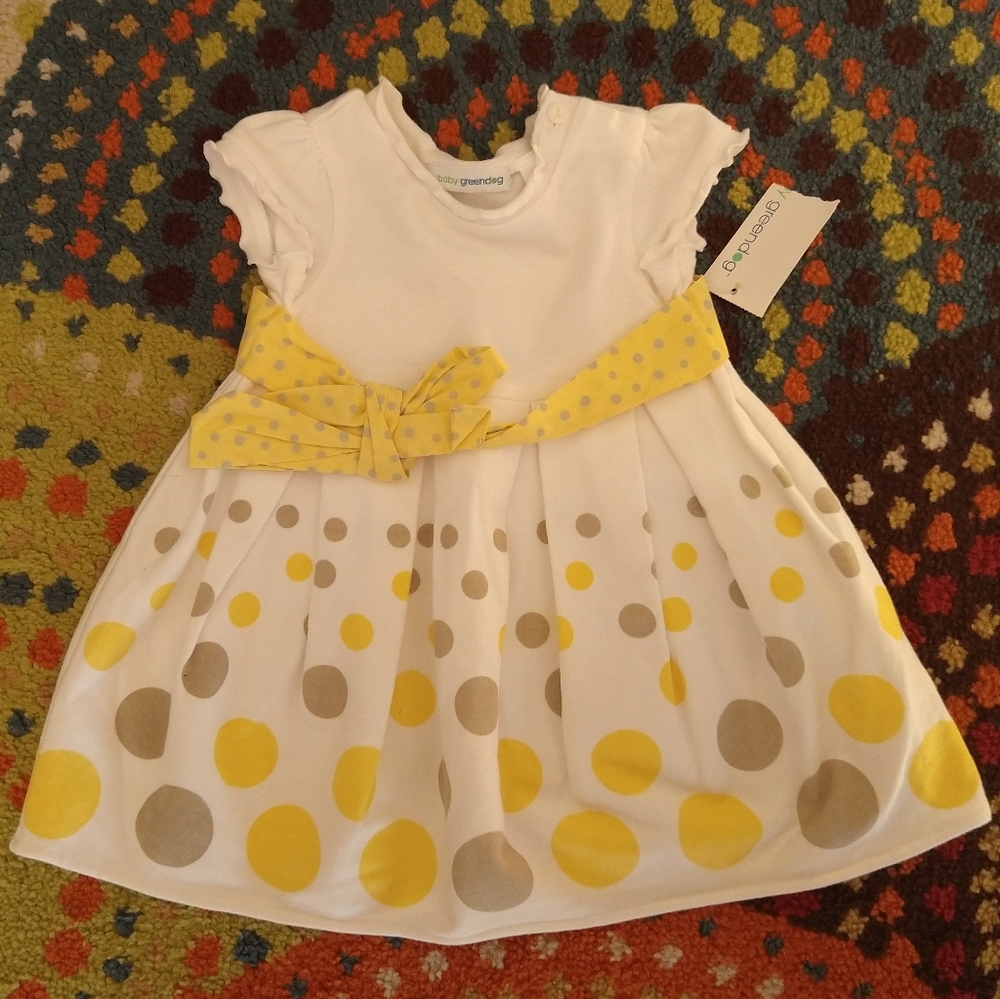 White Polka Dot Dress